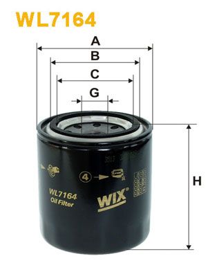 WIX FILTERS Õlifilter WL7164